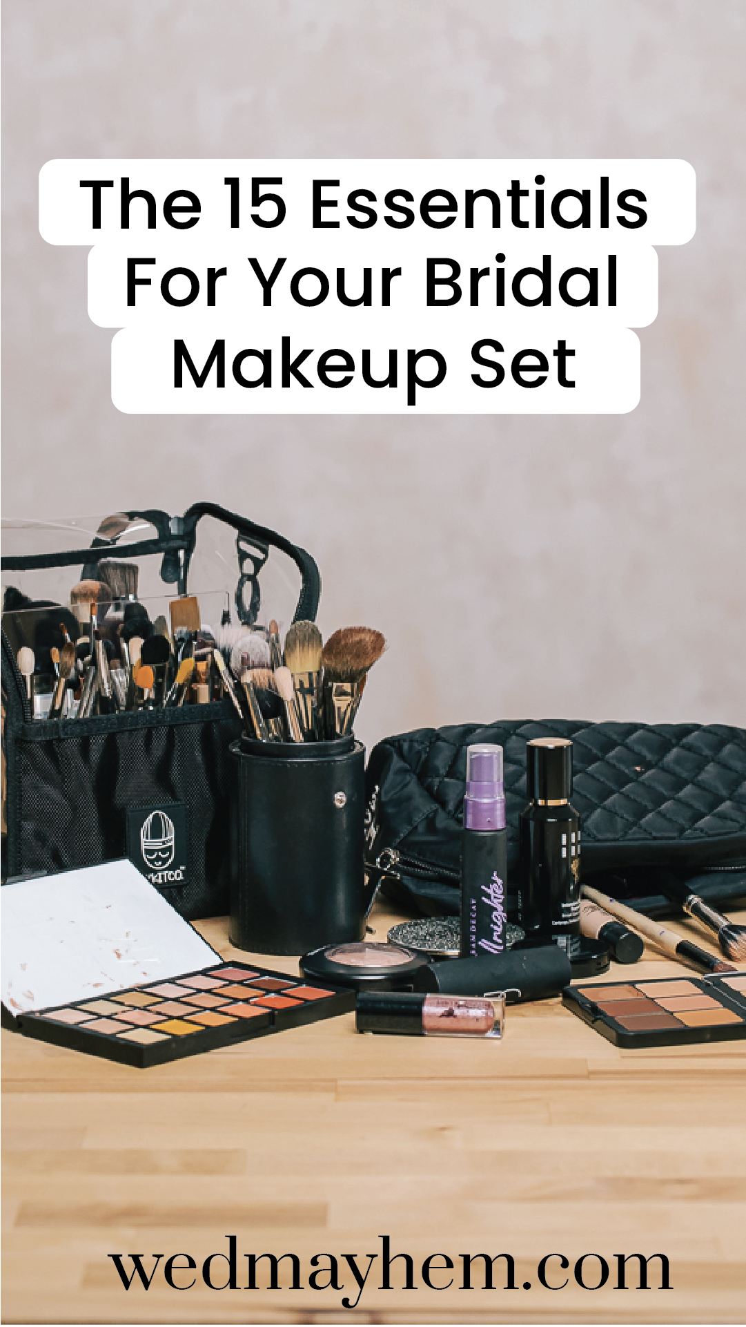 Essentials for Your Bridal Makeup Set