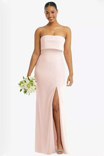 Blush Bridesmaid Dress