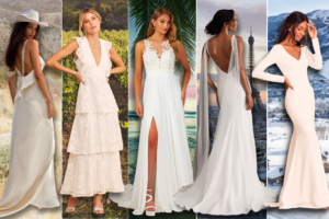 20 Destination Wedding Dresses Under $1000