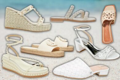 Beach wedding shoes