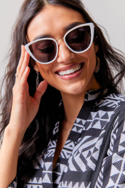 Sherri Oversized Cat Eye Sunglasses