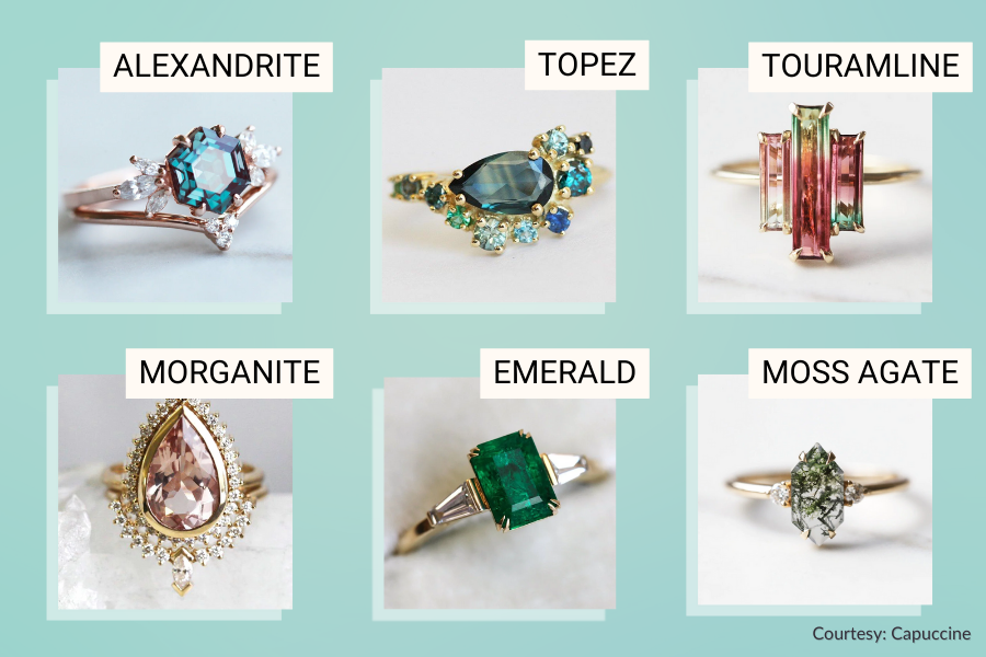 Which Gemstones Are Best Suited for Engagement Rings? - Dover Jewelry Blog