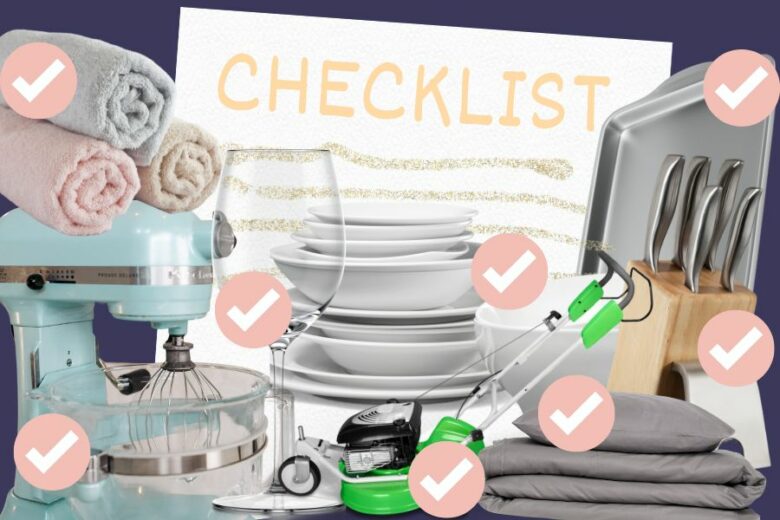 Wedding registry checklist