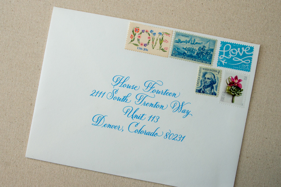 etiquette, Vintage Stamps, wedding invitation, mailing address, etiquette 